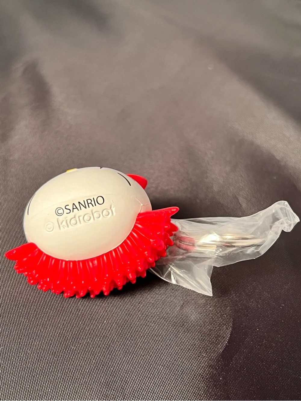 NEW Official Sanrio x Kidrobot Blind Box Hello Kitty Angry Clown Keychain 2019